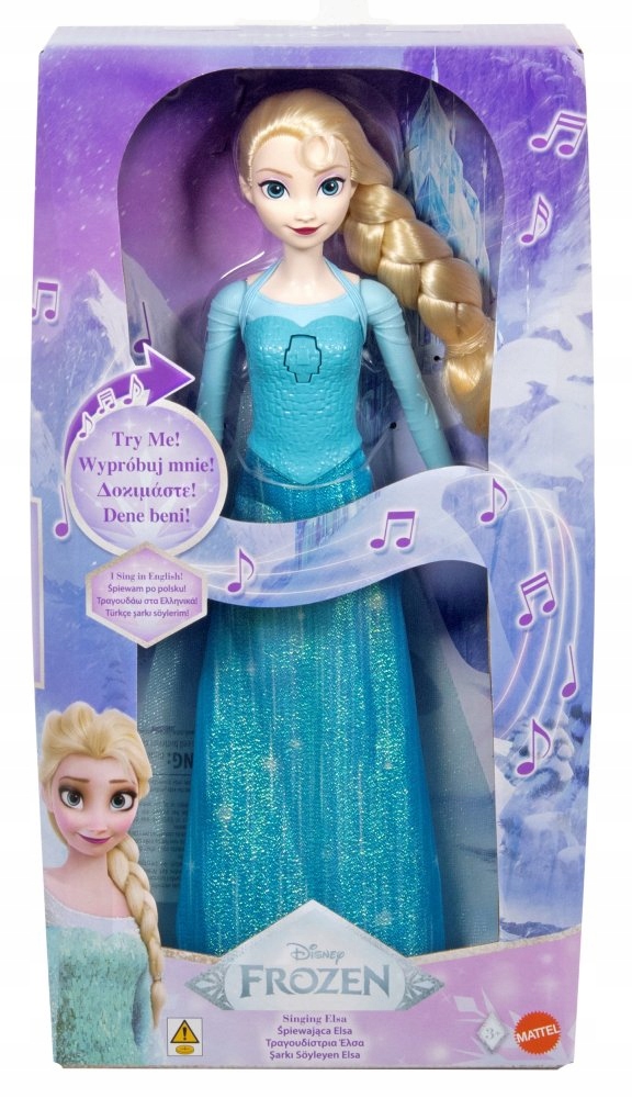 Disney Kraina Lodu Elsa Śpiewająca lalka „Mam tę moc” JDX52