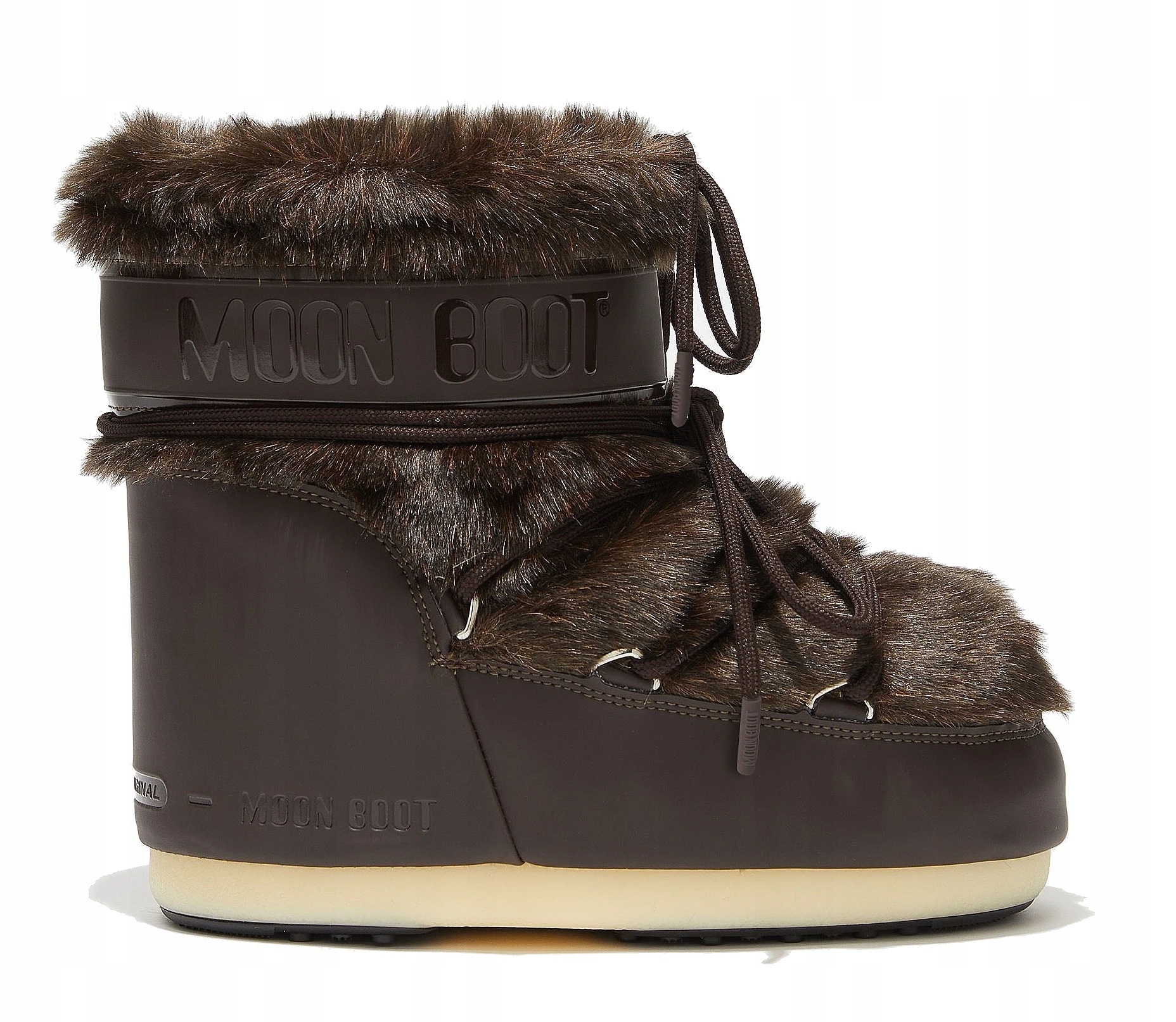 buty Tecnica Moon Boot Icon Low Faux Fur Brown