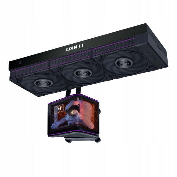 Chłodzenie wodne Lian Li HydroShift II Oled Curved 360 P28 Argb Black 360mm