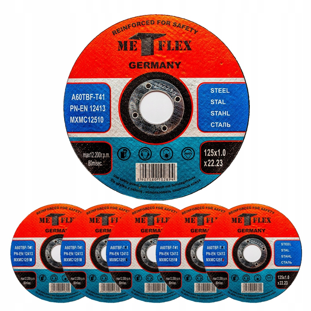 

Tarcza Do Cięcia Metalu Tarcze 125x1,0 Met-flex