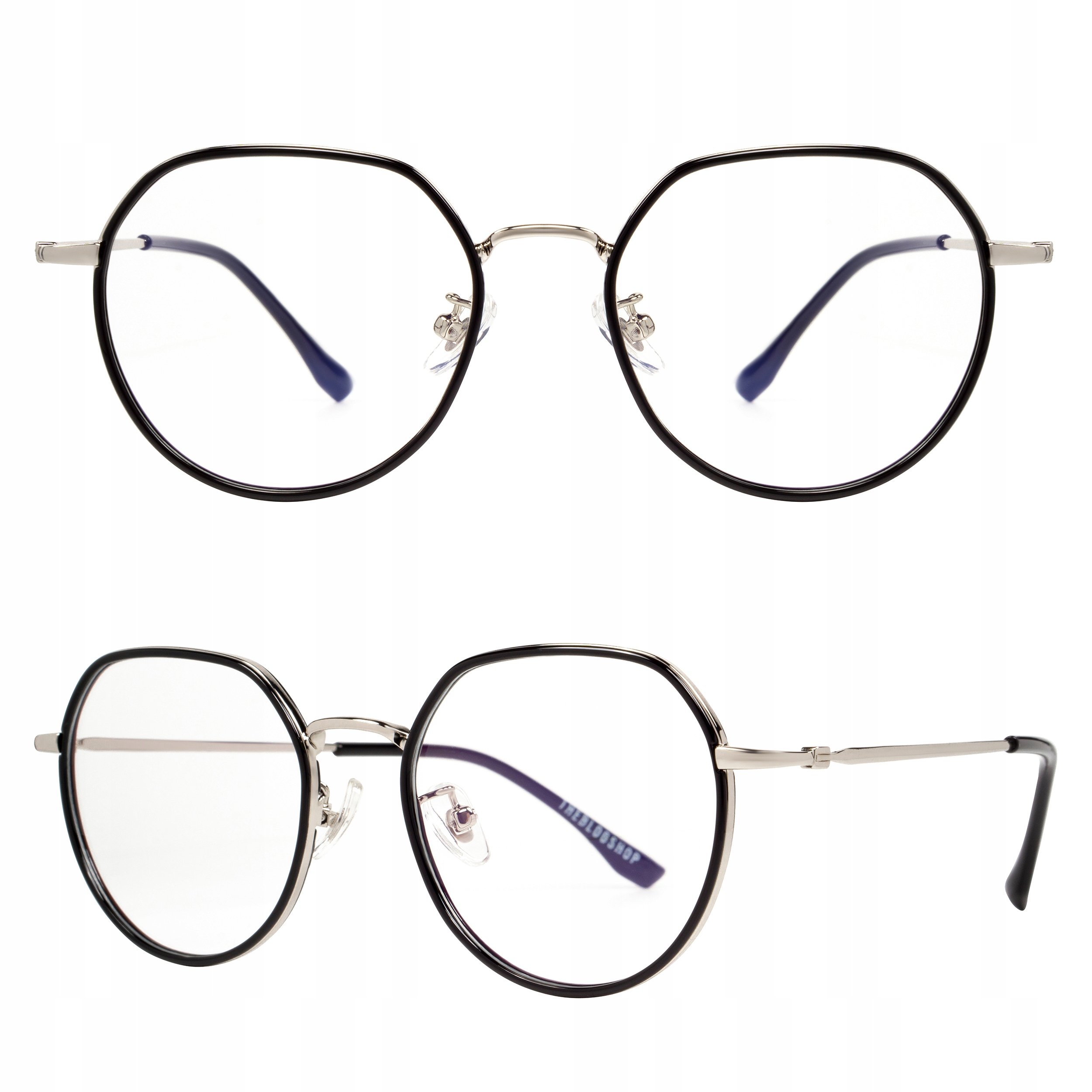 

Okulary Zerówki Tytanowe Lenonki Blue Blocker