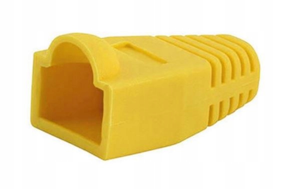 

Osłonka osłonki na wtyk RJ45 50szt żółta