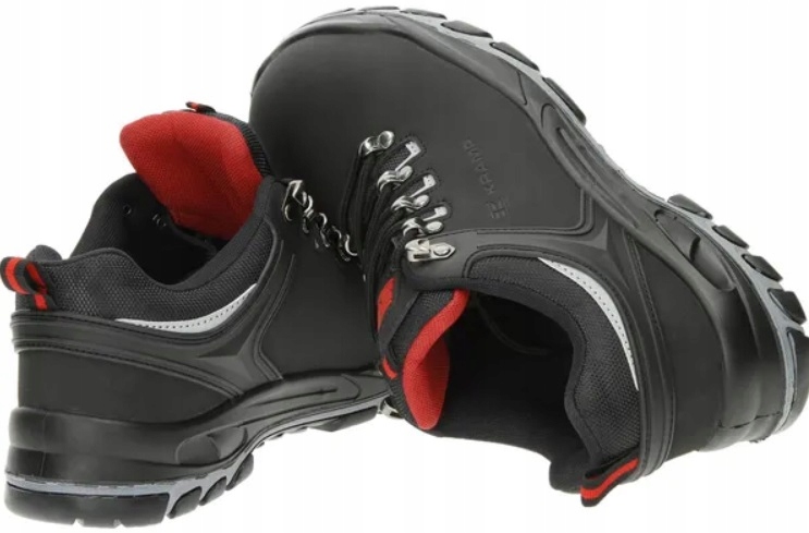 SKÓRZANE PÓŁBUTY BUTY MĘSKIE ROBOCZE Z NOSKIEM Marka inna