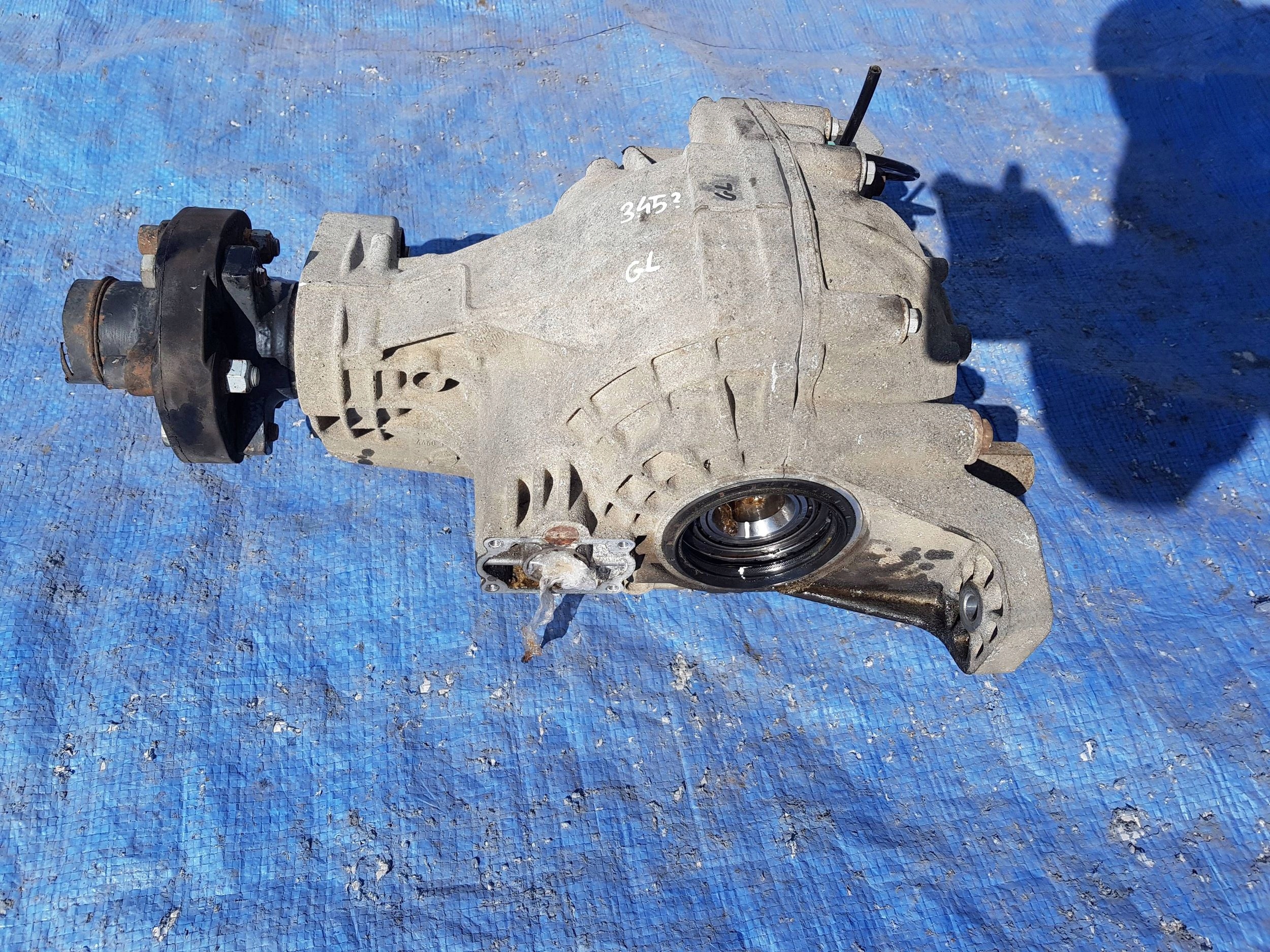 MERCEDES GL X164 ML W164 3.45 differential diff differential rear part Z blocking