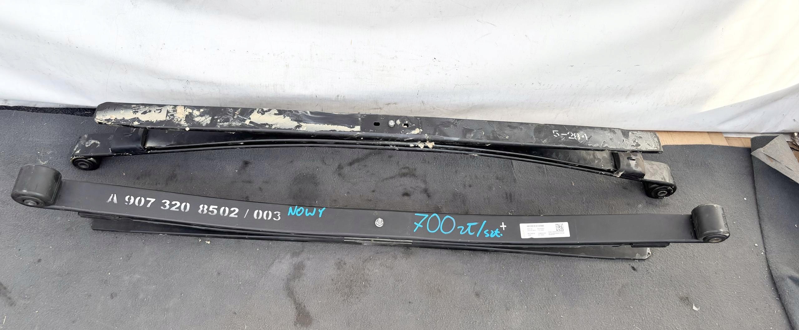 SPRINTER 907 906 06- RESORY POTROJNE 3 PIORA ORYGINALNE neu A9073208502