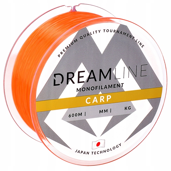 Mikado żyłka Dreamline Carp 0,38mm 600m Fuo Pomara