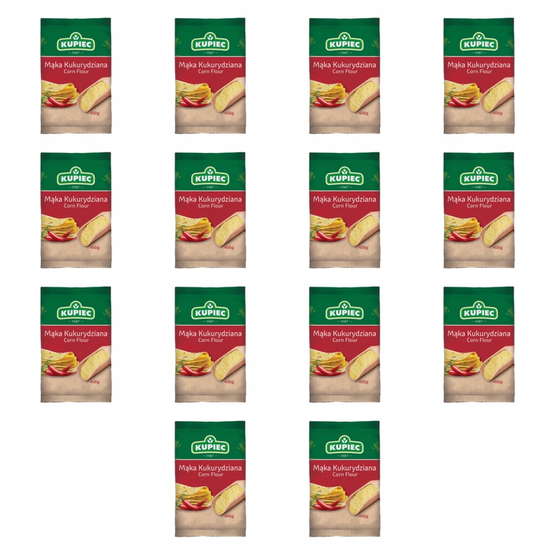 Kupiec Mąka kukurydziana 400G X14