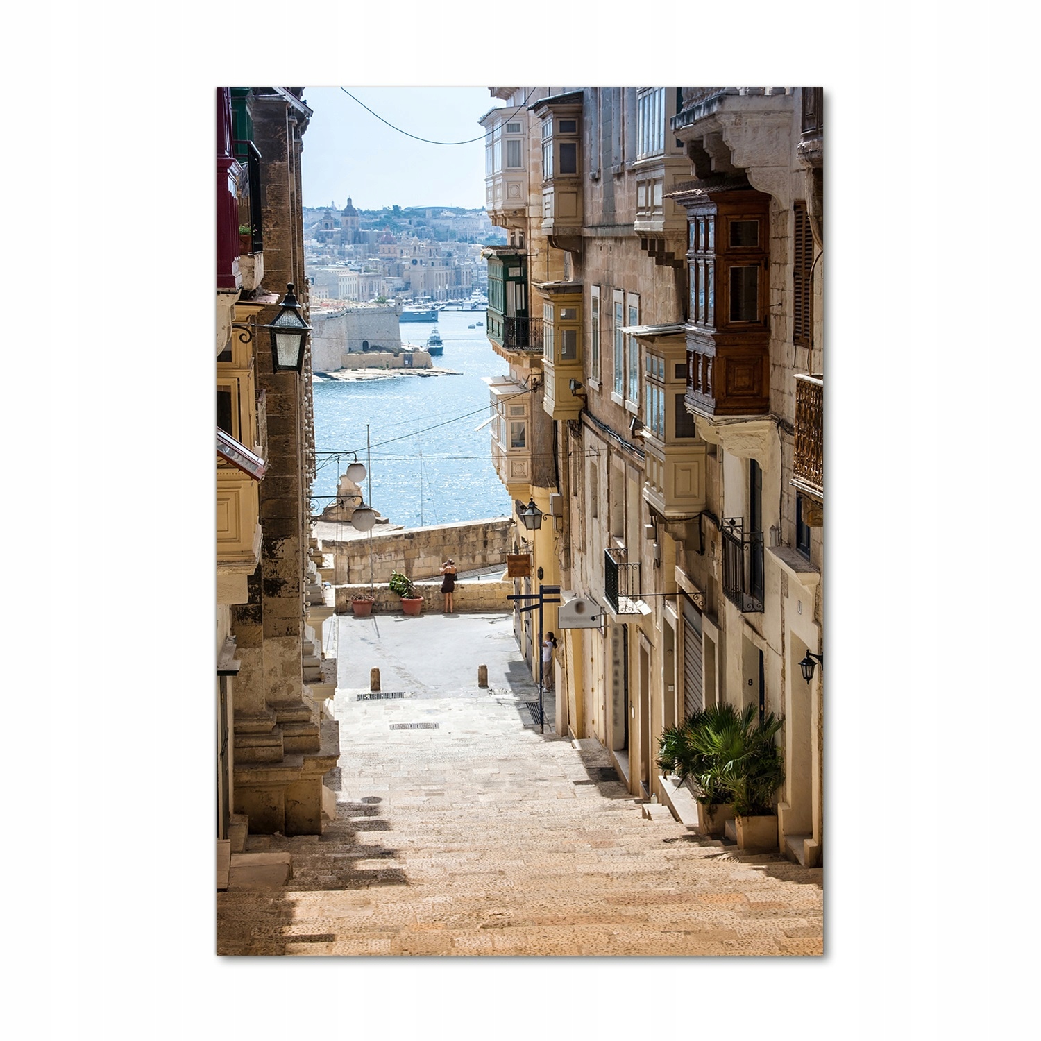 

Foto obraz akrylowy Uliczki na Malcie 70x100 cm