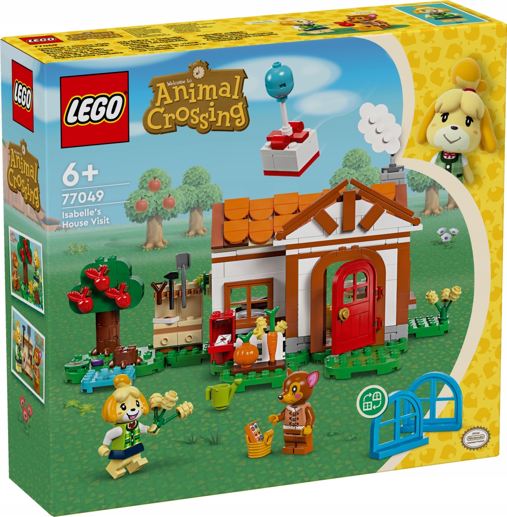 Lego Animal Crossing 77049 Odwiedziny Isabelle