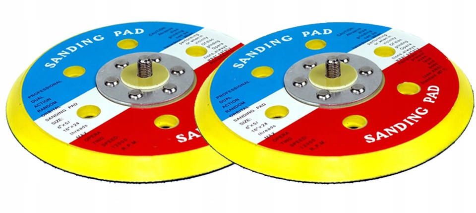 SZLIFIERKA OSCYLACYJNA MIMOŚRODOWA DYSKI 125+150MM System mocowania materiału ściernego mocowanie na rzepy