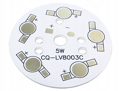 

Radiator Pcb do diod Power Led 5x1-3W fi 50mm