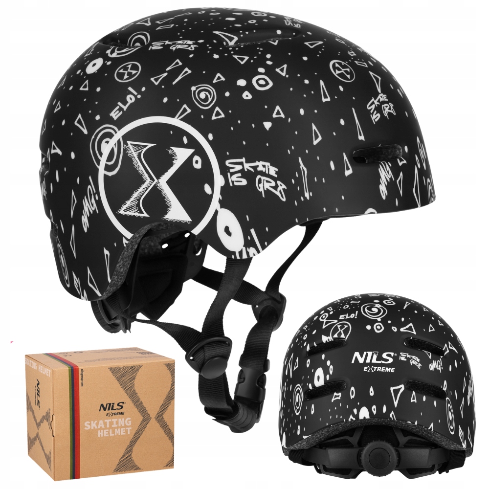 Helma na kolečkové brusle Kolo Skateboard s regulací pro dítě Oříšek 52-56 cm