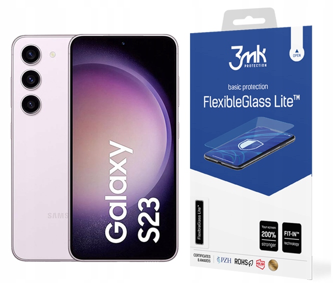 3MK FlexibleGlass Lite Sklo pro Samsung Galaxy S23
