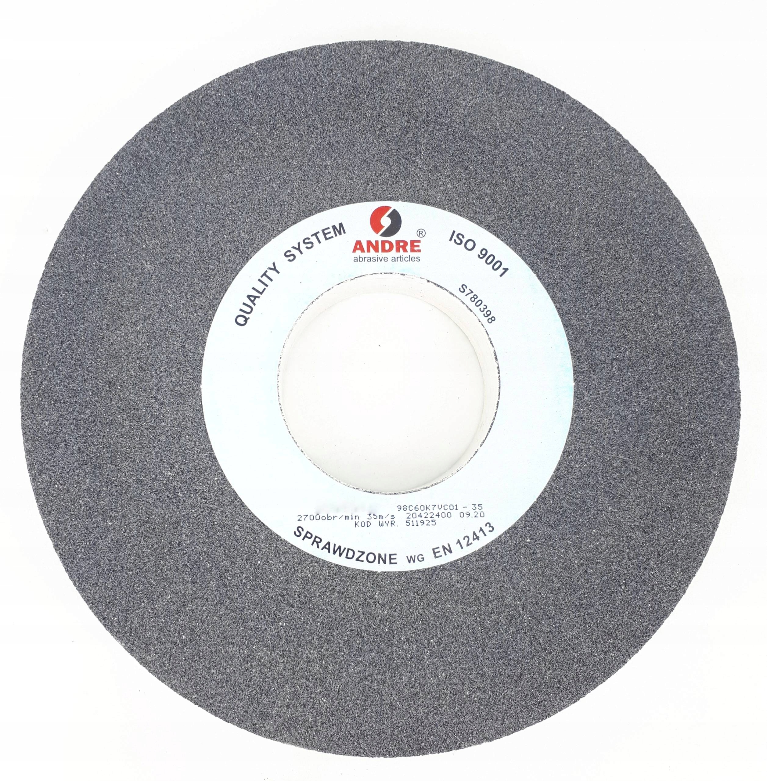 Bruska, brusný kámen 400x50x127 98C60K Andre