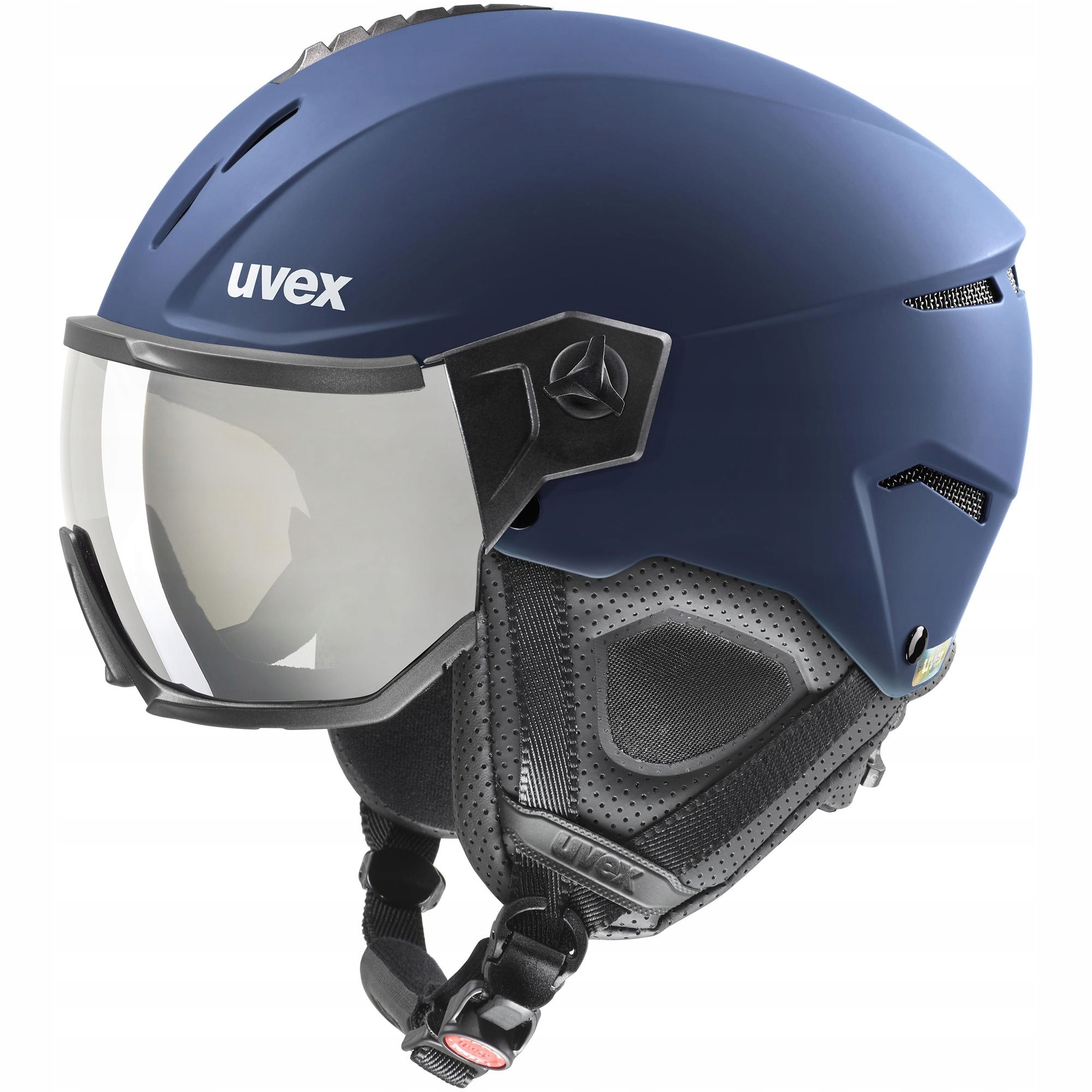 Snowboardová lyžařská přilba Uvex Instinct Visor 60-62 cm Navy Mat