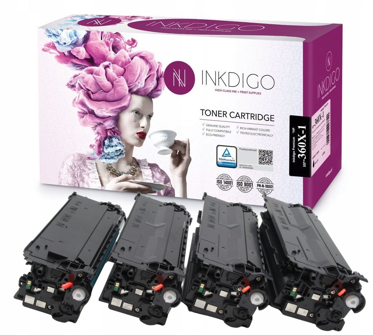 

Tonery CF360X do drukarek Hp Lj M552DN M553N M577F