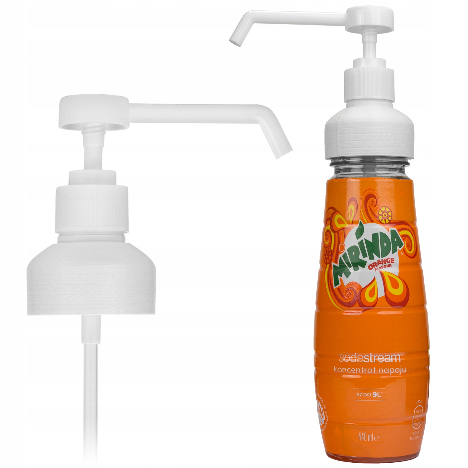 DOZOWNIK DO SYROPÓW SODA STREAM POMPKA NA SYROP KONCENTRAT