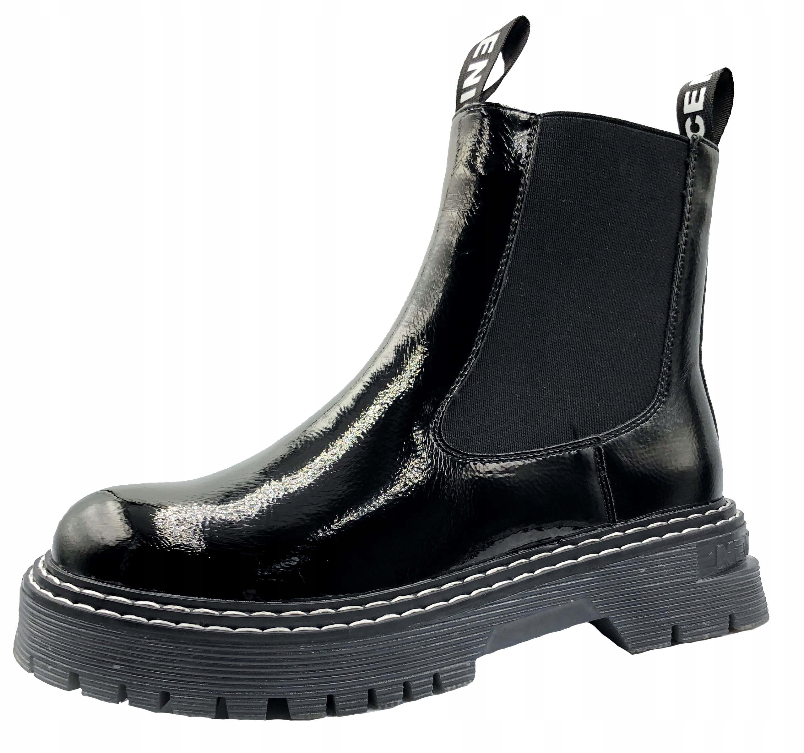 BOTKI DAMSKIE OCIEPLANE SZTYBLET TRAPER WORKERY 41 Wysokość za kostkę