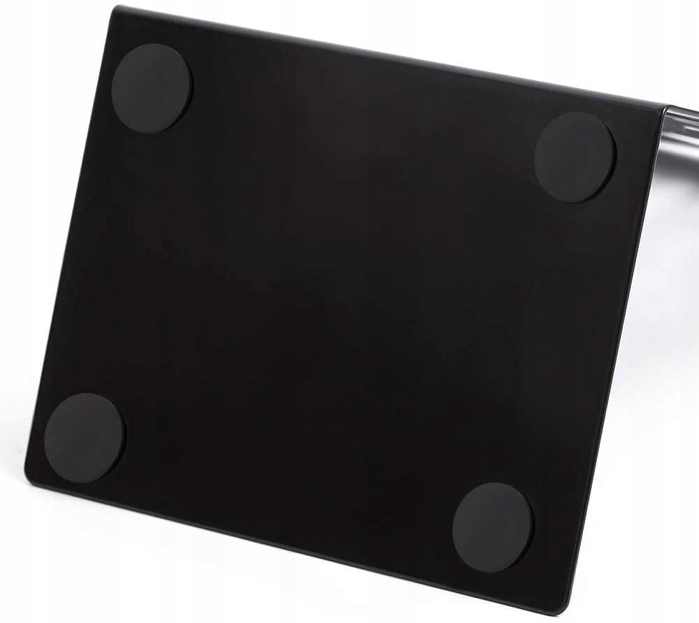 4x PODPÓRKA DO KSIĄŻEK PODPÓRKI ANTYPOŚLIZGOWE CZARNE METALOWE LOFT STOJAKI Kolor czarny