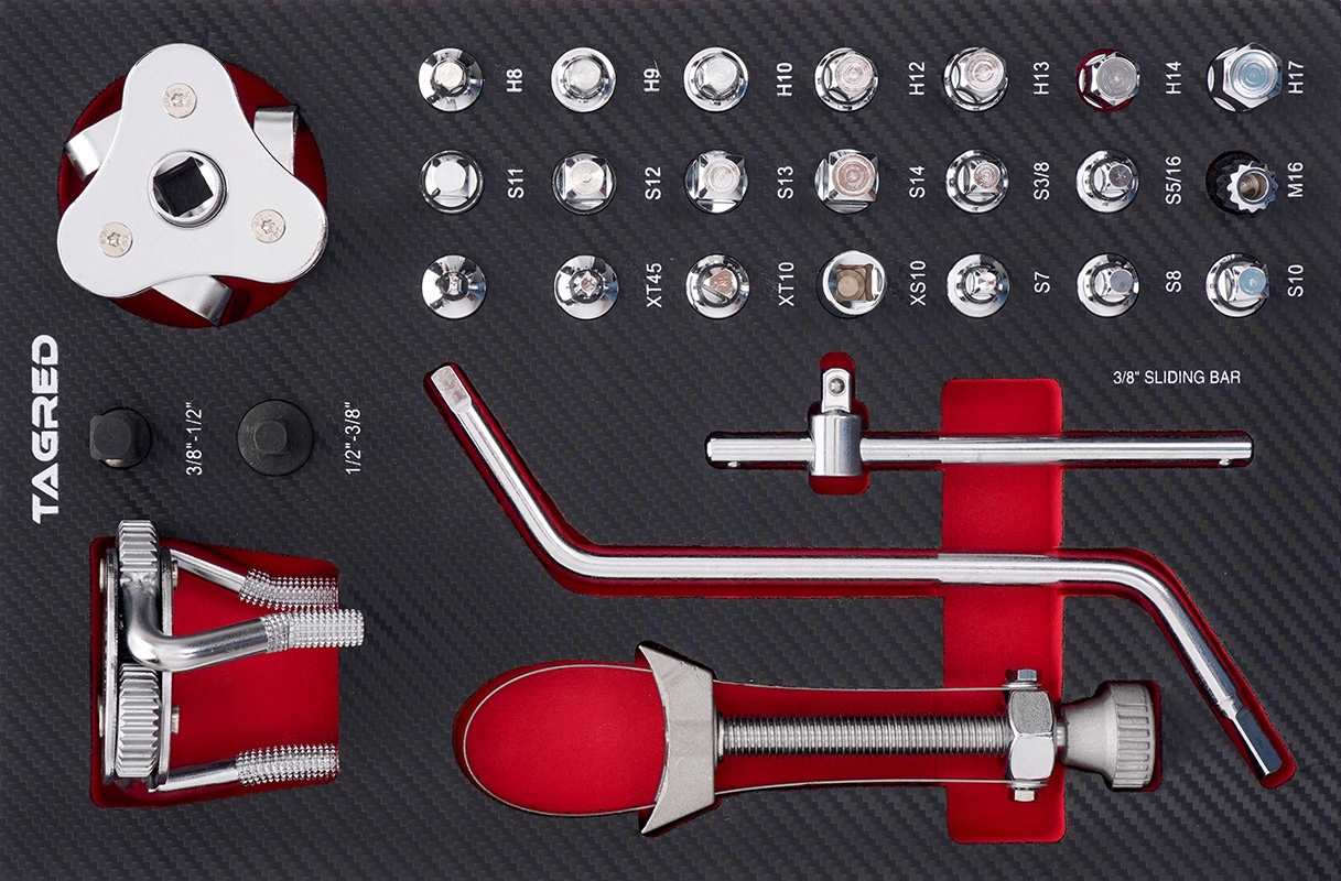 Vložka Do Vozíku Na Nářadí Sada Olejového Servisu 28-EL