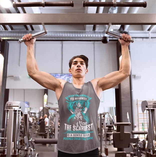 TANK TOP DRAGONBALL PUSHED OVER THE EDGE Rozmiar XXL