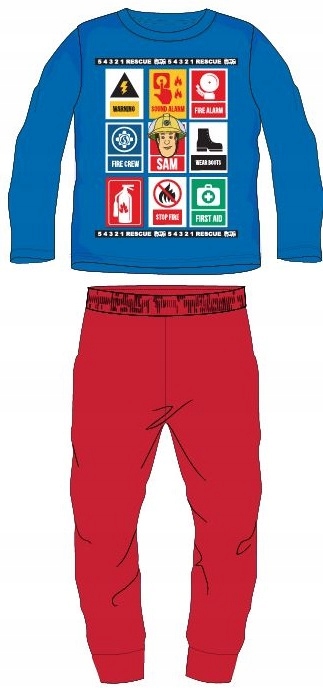 

Strażak Sam długa piżama 9 lat 134