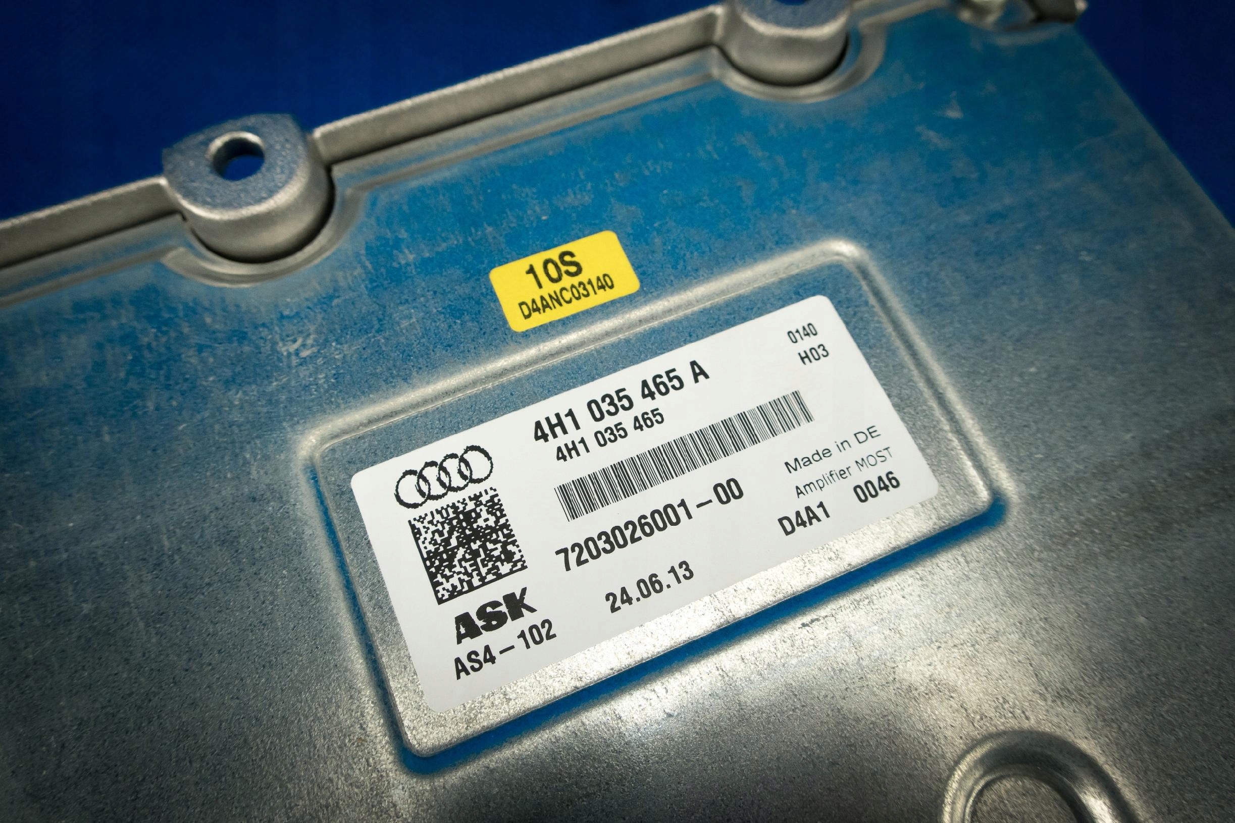 amplifier bang Olufsen Audi A8 S8 4H 4H1035465A