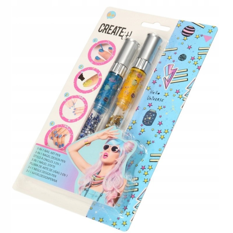 

Create It! Lakier Ozdoby Żółty I Niebieski 84155