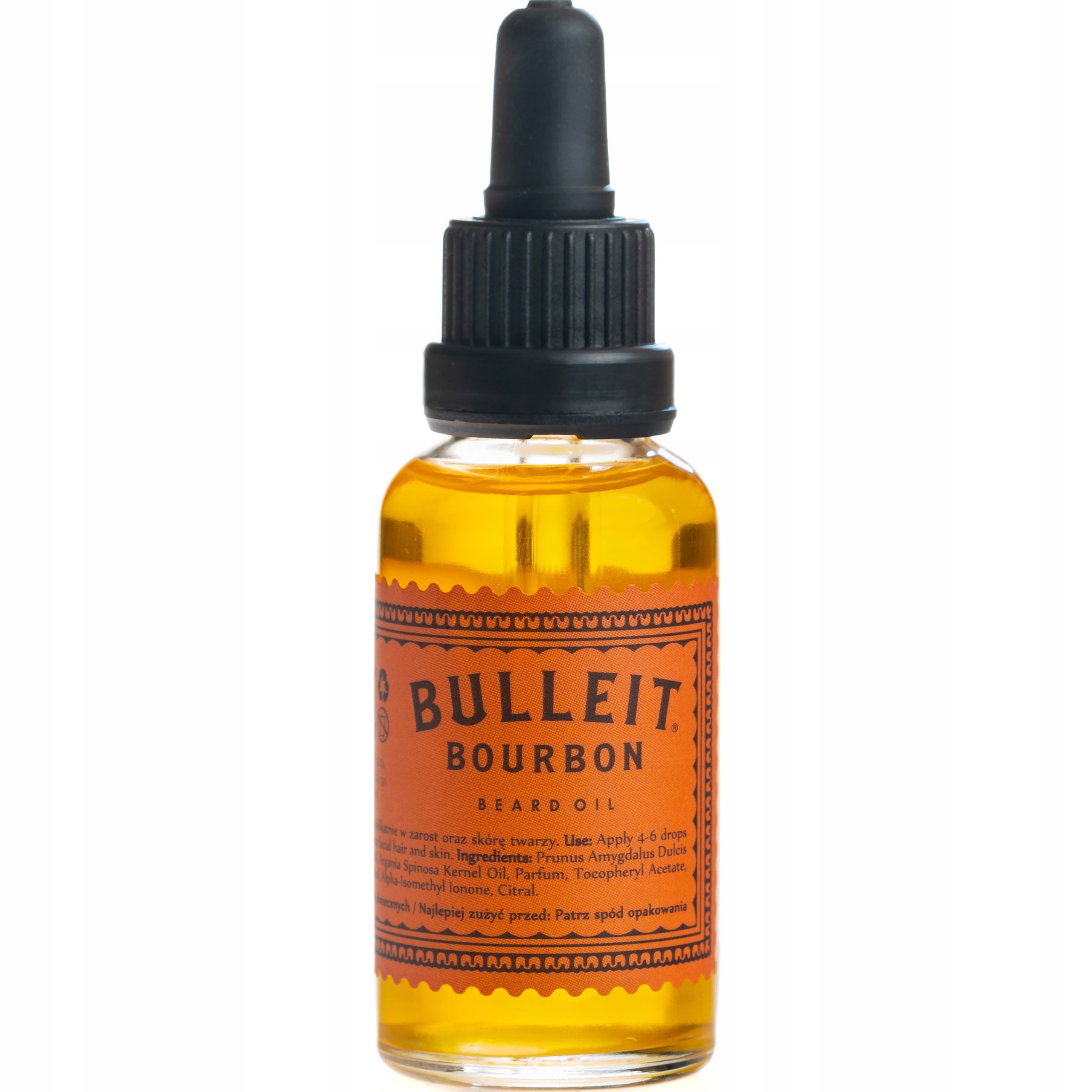 Pan Drwal olej na vousy Bulleit X Bourbon 30 ml