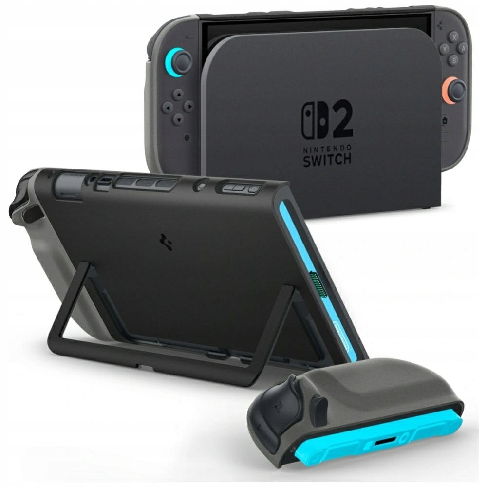 Etui do Nintendo Switch 2, Spigen Nano Pop stylowe smukłe cover dwukolorowe