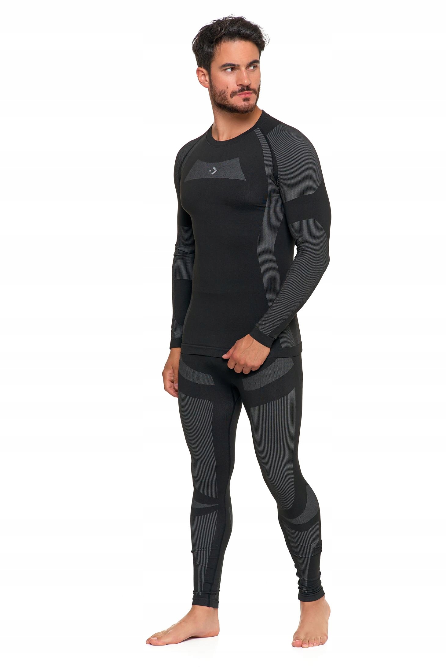 Bielizna Termoaktywna Męska Bielizna Komplet Na Zimę Thermo Ciepły MORAJ L Rozmiar L