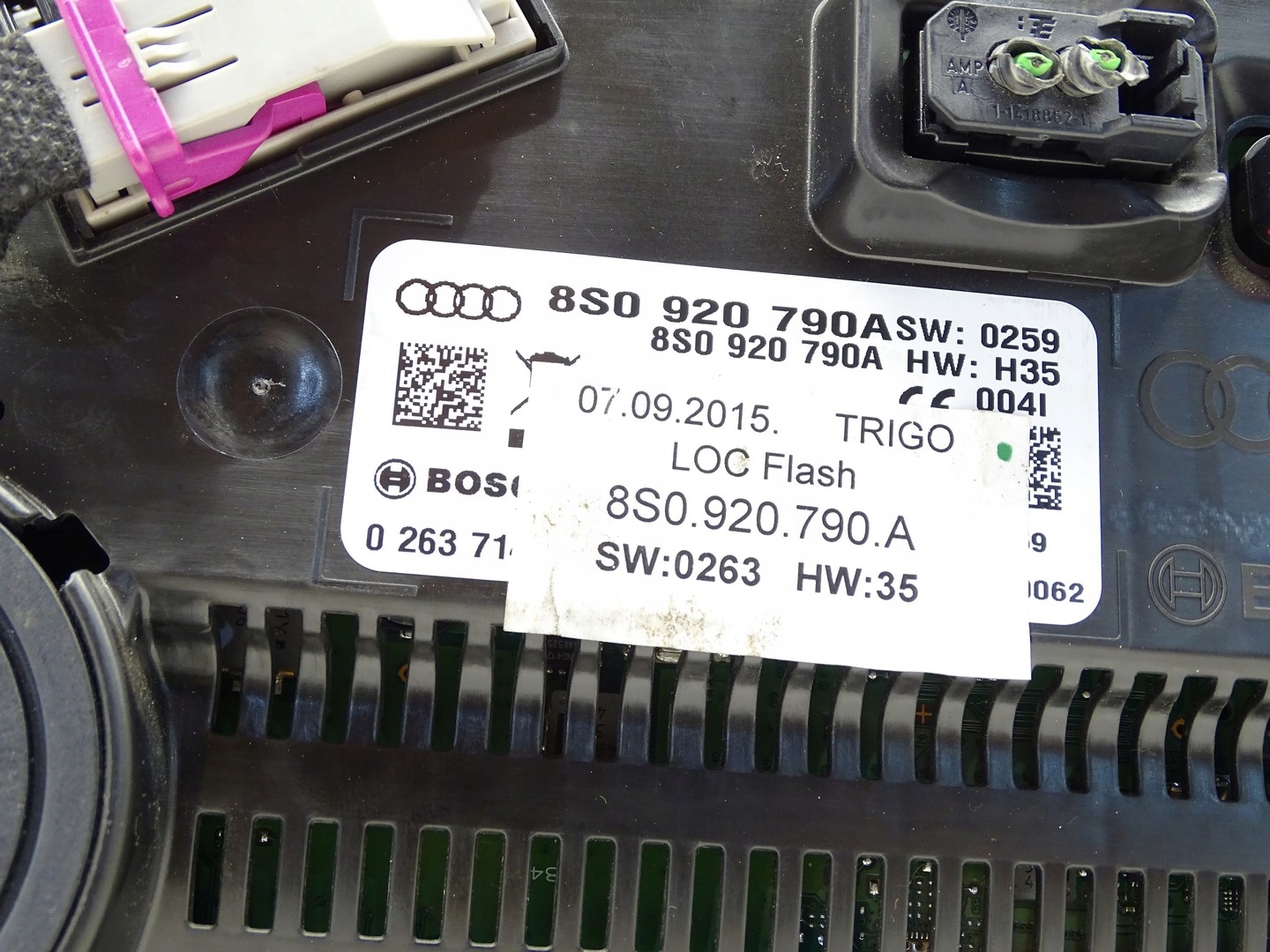 dials clock dials VIRTUAL AUDI TT 8S 8S0920790A