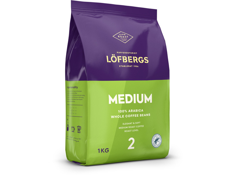 Kawa ziarnista Löfbergs Medium Roast Arabica 1 kg