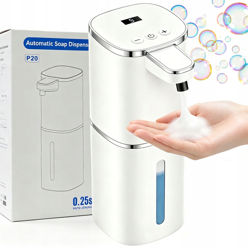 Dávkovač Automatický bezdotykový dávkovač mýdla 400 ml Nástěnný Bílý