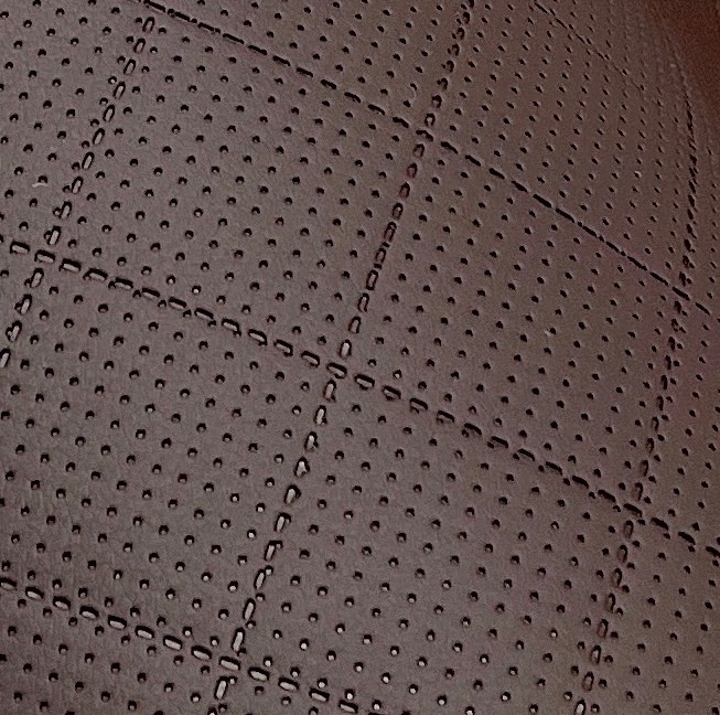 Wenge GTS 5x5 Perforowana Ekoskóra SOFT Tapicerka samochodowa do aut kamper