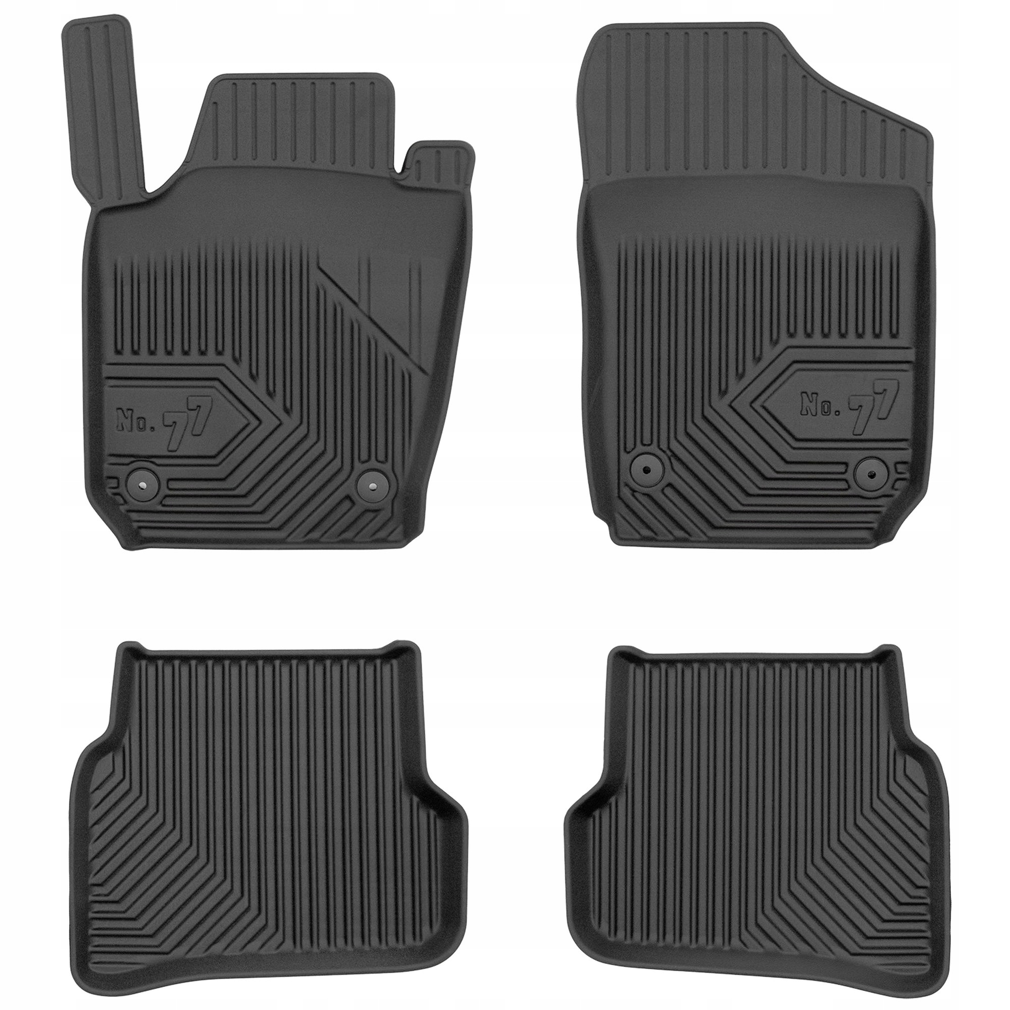 Dywaniki gumowe No.77 Volkswagen Polo V 2009-2017