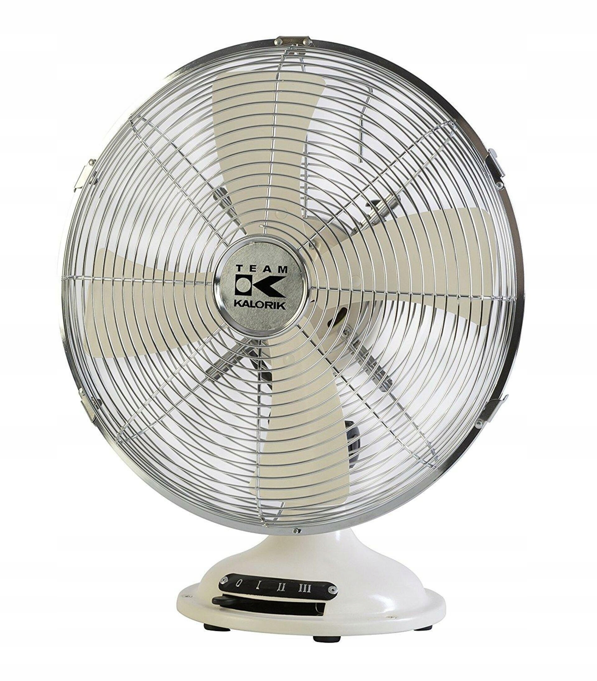 Stolný ventilátor Kalorik Vt 1021 retro 30 cm 35 W slonová kosť