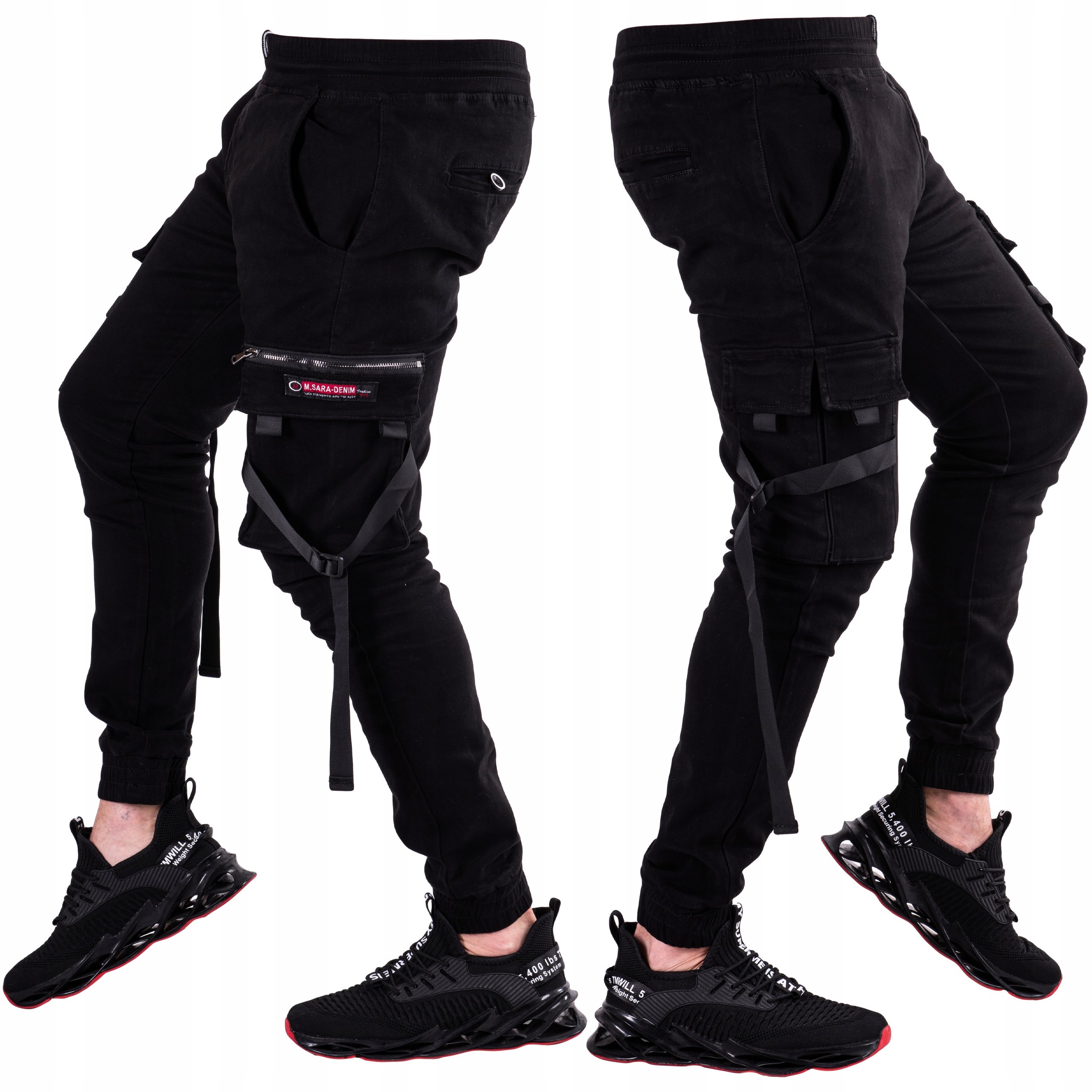 

Spodnie męskie Joggery bojówki Claude r.35