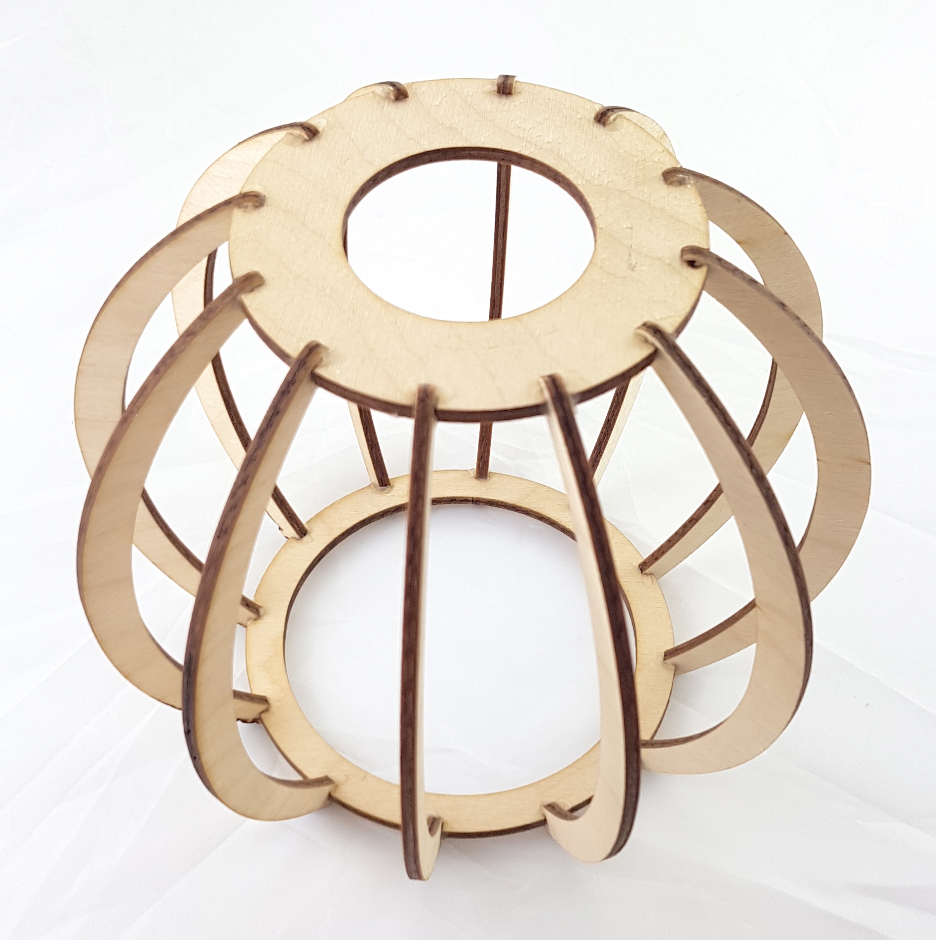 LAMPA KINKIET E27 ścienny stały loft KULA Drewno Liczba punktów światła 1