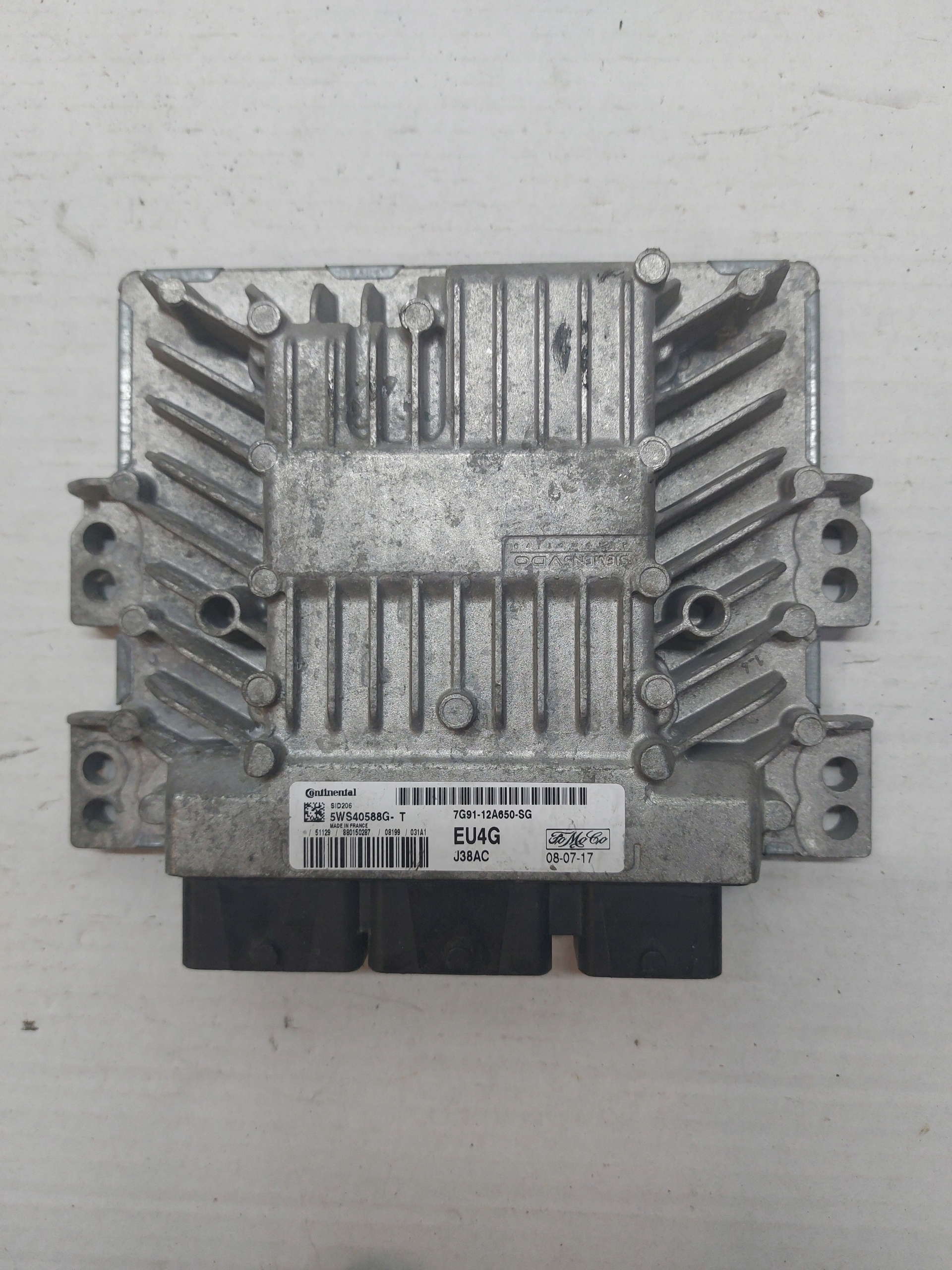 computer of the engine S-MAX 1.8 TDCI 7G91-12A650-SG