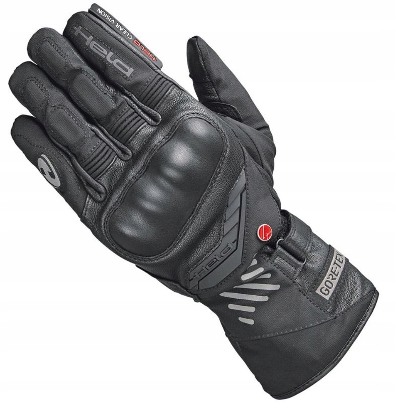 Motocyklové Rukavice Held Madoc Max Gore Tex Black Veľ 9.