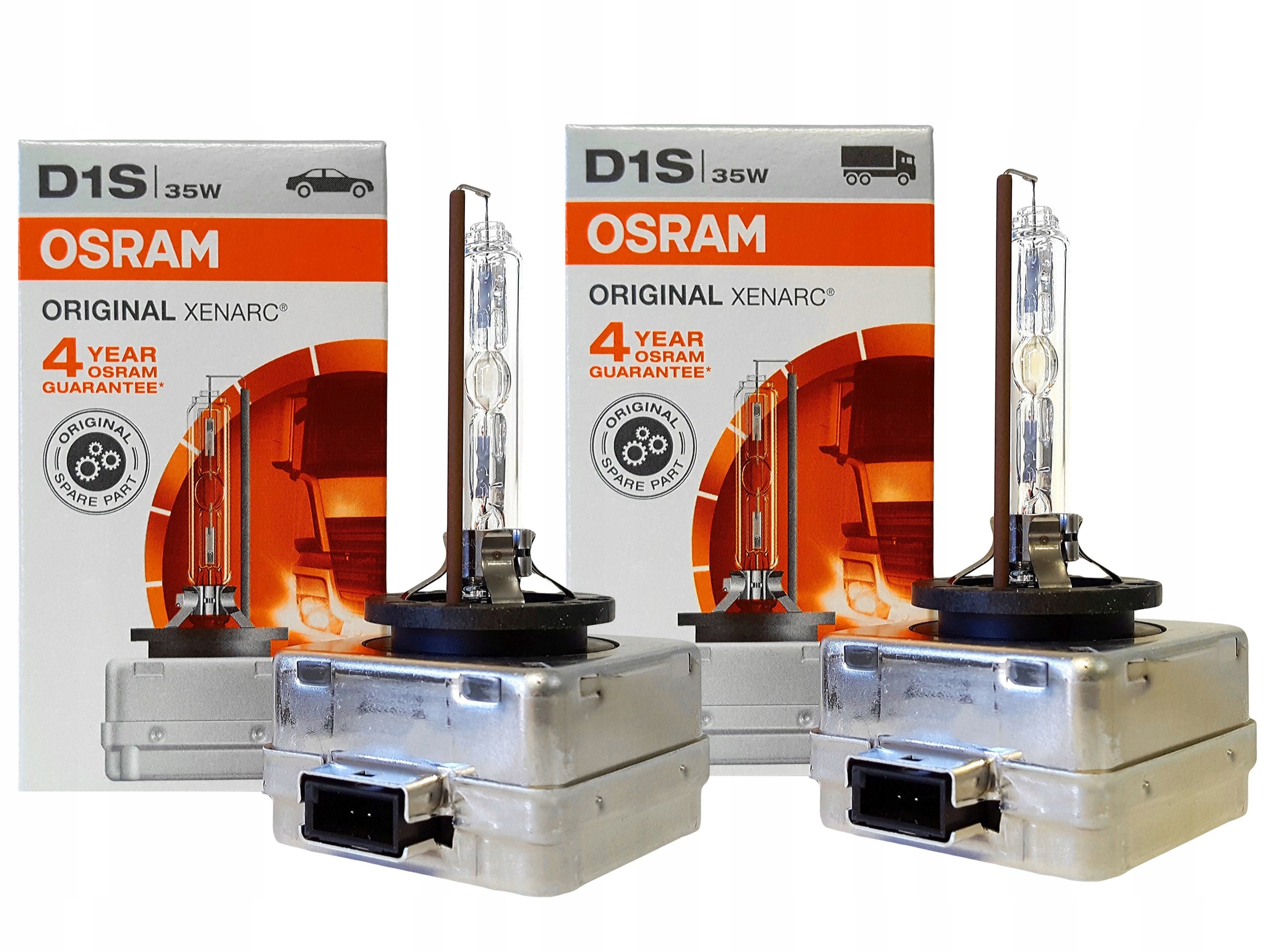 Osram D1S Xenarc Original 2x Žárovka 66140 Xenon Žarník 4 Roky Záruka