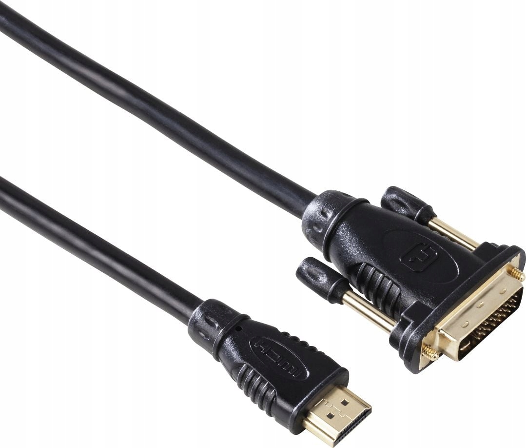 

Kabel Przewód Hdmi DVI-D Hama FullHD 2m Pc Tv
