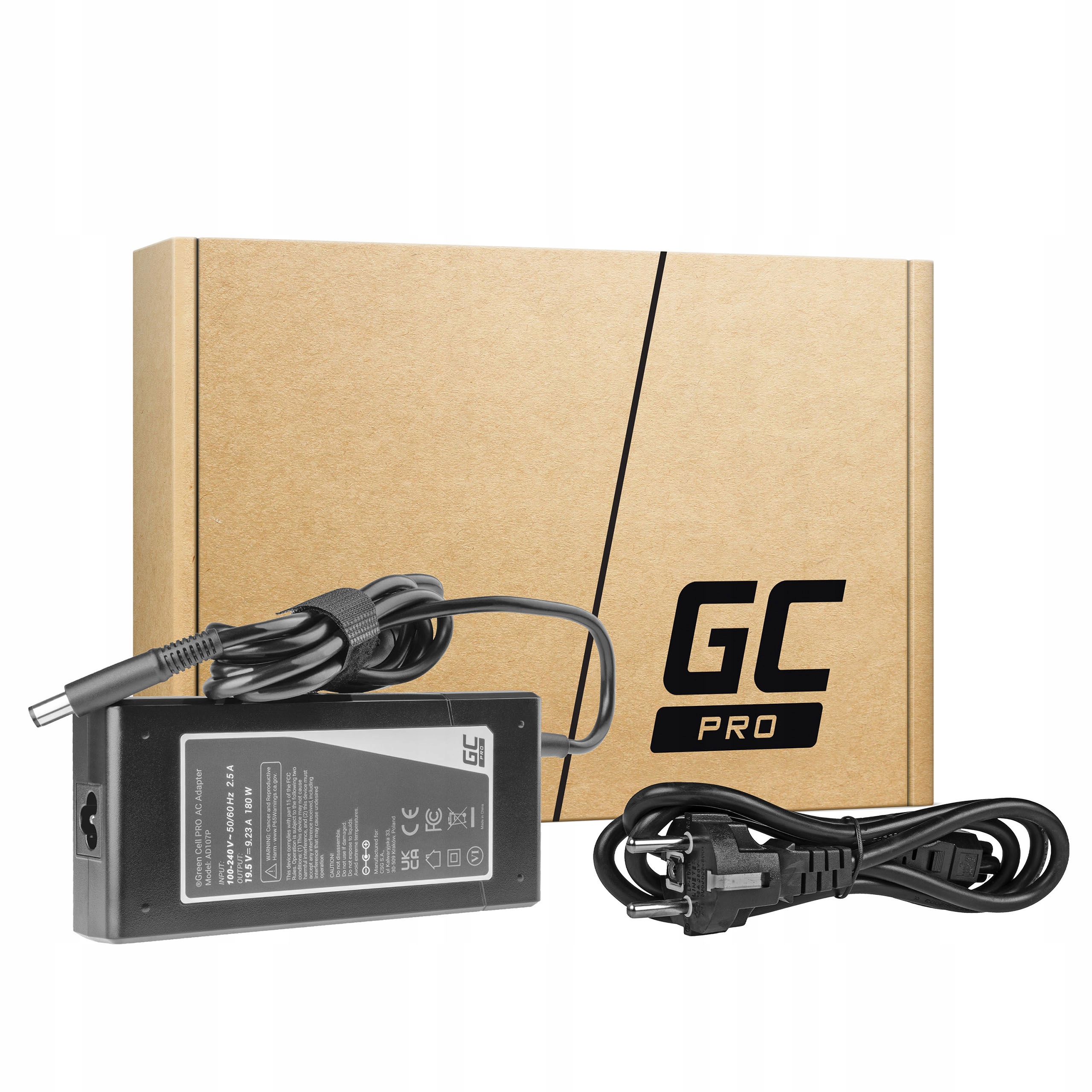 

Ładowarka 180W do Dell 19.5V 9.23A Pin 7.4-5.0mm