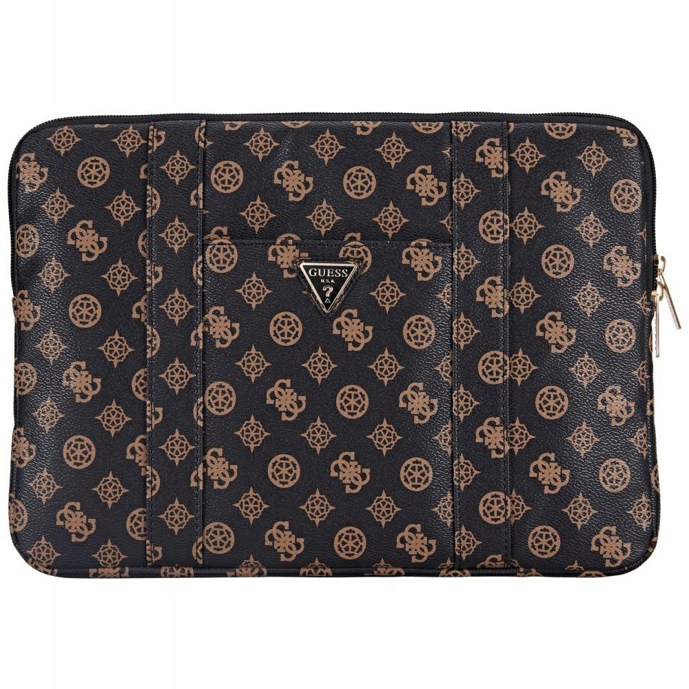 Torba pokrowiec Guess Sleeve Peony Pocket Triangle na laptop do 14"