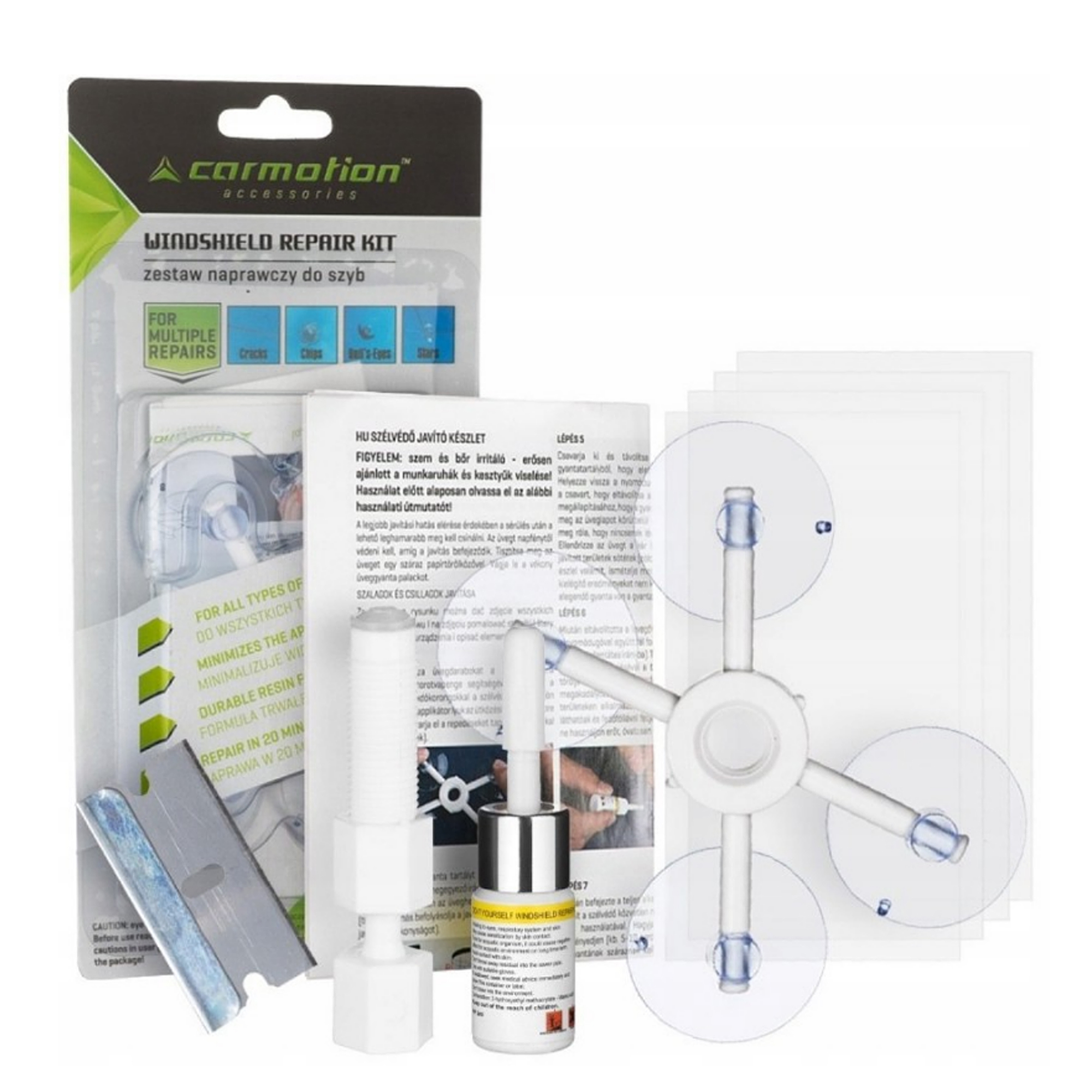 Zestaw naprawczy szyby do naprawy szyb 1,5g Carmotion