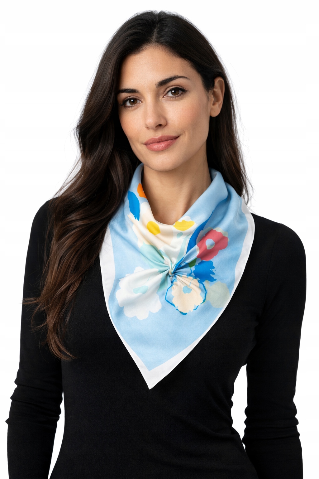 Hedvábný Šátek 100% Přírodní Hedvábí, Morušová Barva, Značka Kvality