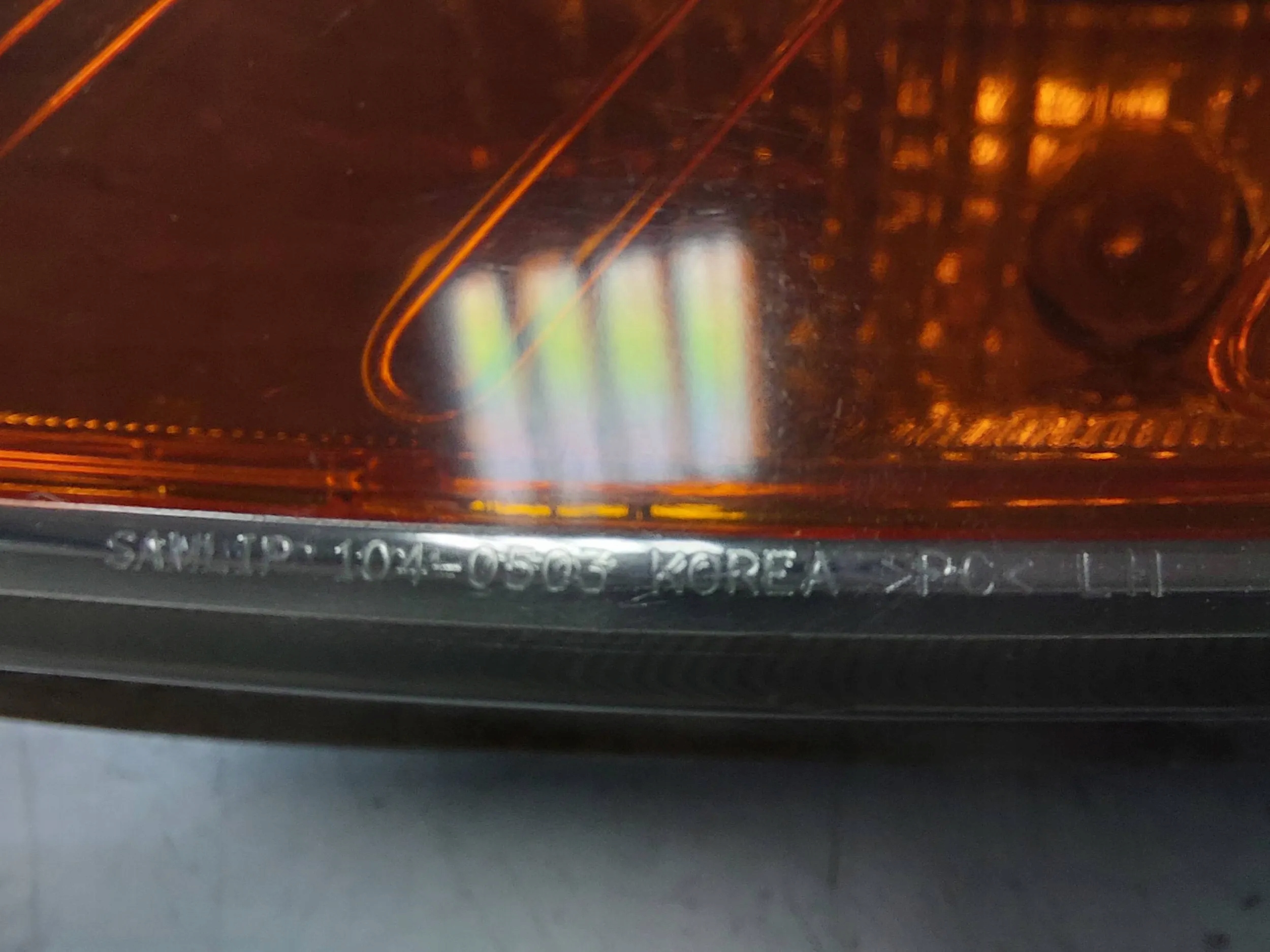 light front left Chevrolet Spark 05-09 EU