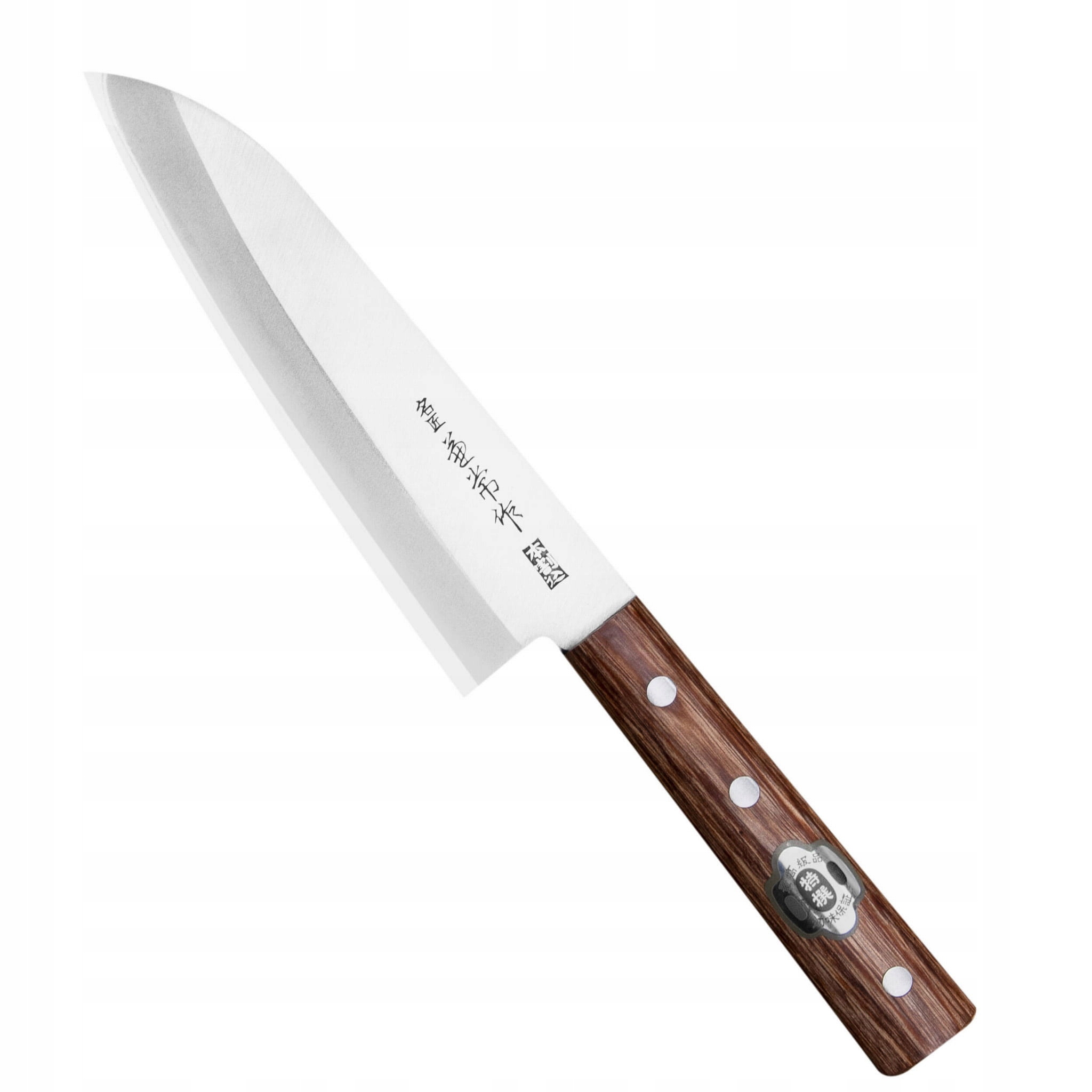 

Nóż Santoku 16,5cm Kanetsune Shirogami#2/SS