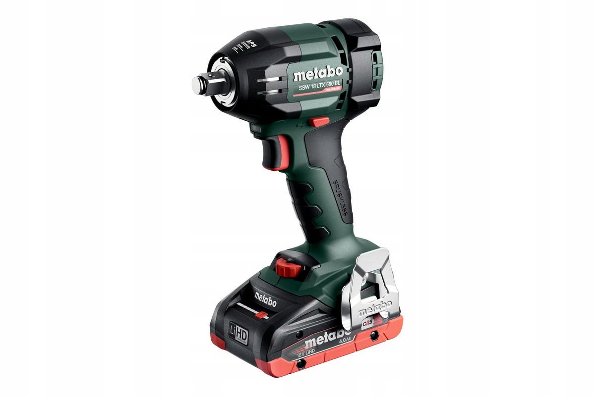 Metabo Klucz Udarowy Ssw 18 Ltx 550 Bl 2x4,0Ah LiHD Metabox